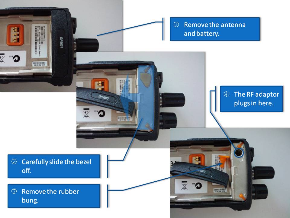 PMLN6154A PMLN6154 - Motorola RF Adapter for XPR3000 XPR7000 Series