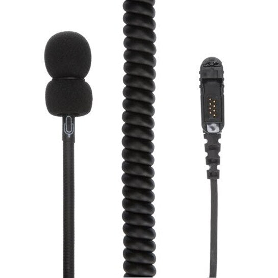 PMLN6763A PMLN6763 - Motorola Heavy-Duty, Behind-the-Head Headset With Noise-Canceling Boom Microphone