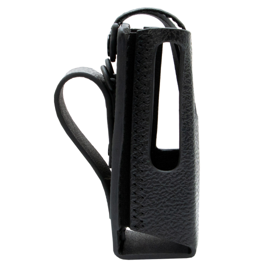 PMLN8666A PMLN8666 - Motorola Hard leather carry case with 3" with fixed belt loop for the non-keypad model