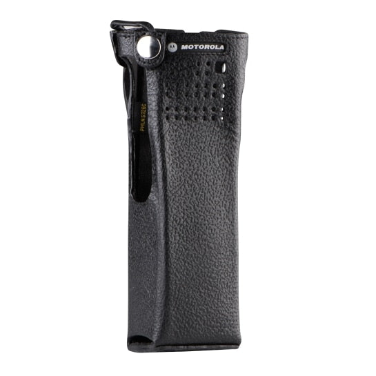 PMLN5326C PMLN5326 - Motorola APX7000 Leather Carry Case with 3in fixed loop, Med Batts