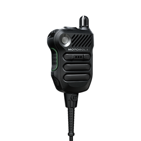 PMMN4154ABLK - Motorola XVE500 DIV 1 Remote Speaker Mic BLACK with Knob