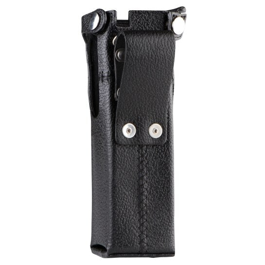 PMLN5326C PMLN5326 - Motorola APX7000 Leather Carry Case with 3in fixed loop, Med Batts