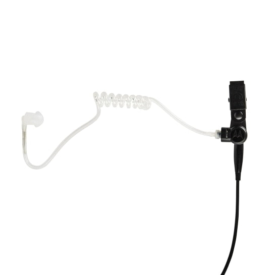 PMLN7158A PMLN7158 - Motorola 1-Wire Surveillance Kit with in-line microphone and push-to-talk Black