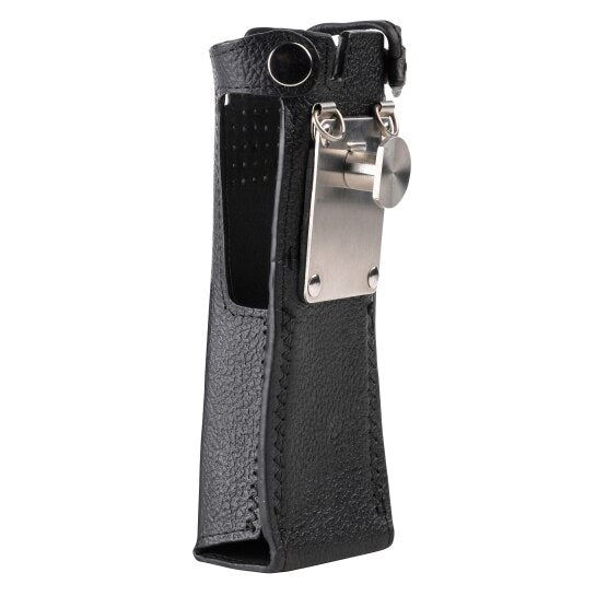 PMLN5877A PMLN5877 - Motorola Leather Carry Case with 2.75" swivel belt loop for medium batteries