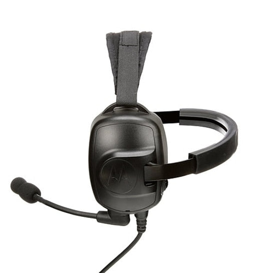 PMLN6853A PMLN6853 - Motorola Heavy-Duty, Behind-the-Head Headset With Noise-Canceling Boom Microphone