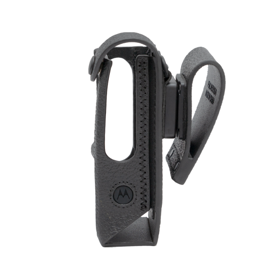 PMLN8299A PMLN8299 - Motorola Hard Leather Carry Case, 3" Swivel Belt Loop, Display