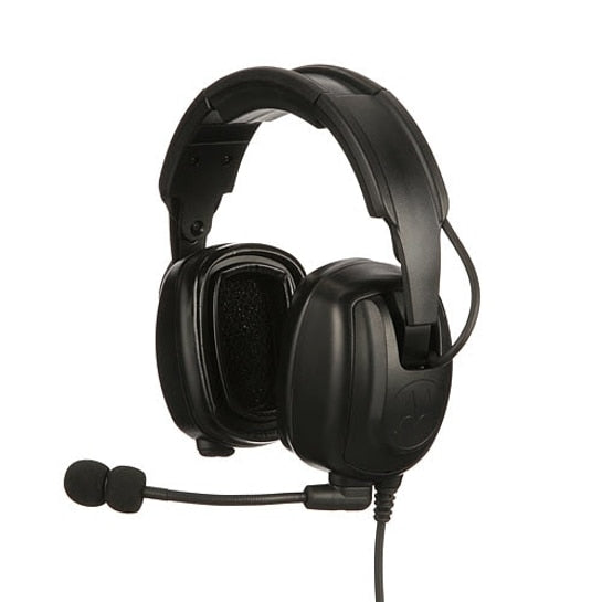PMLN7467A PMLN7467 - Motorola Heavy-Duty, Over-the-Head Headset With Noise-Canceling Boom Microphone