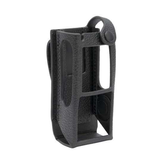 PMLN8301A PMLN8301 - Motorola Hard Leather Carry Case, 3" Fixed Belt Loop, Display