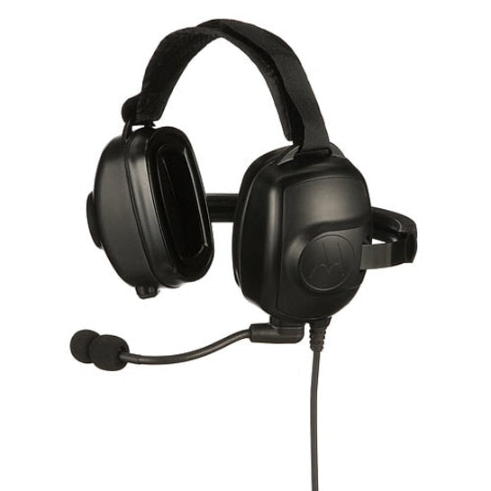 PMLN6853A PMLN6853 - Motorola Heavy-Duty, Behind-the-Head Headset With Noise-Canceling Boom Microphone