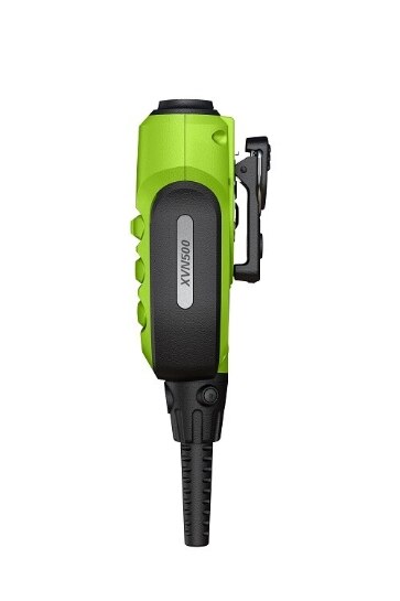 PMMN4138A PMMN4138 - Motorola XVN500 Remote Speaker Microphone, High Impact Green, No Knob