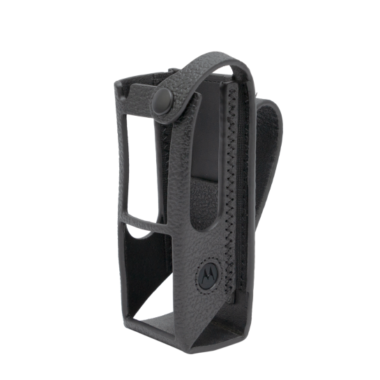 PMLN8301A PMLN8301 - Motorola Hard Leather Carry Case, 3" Fixed Belt Loop, Display