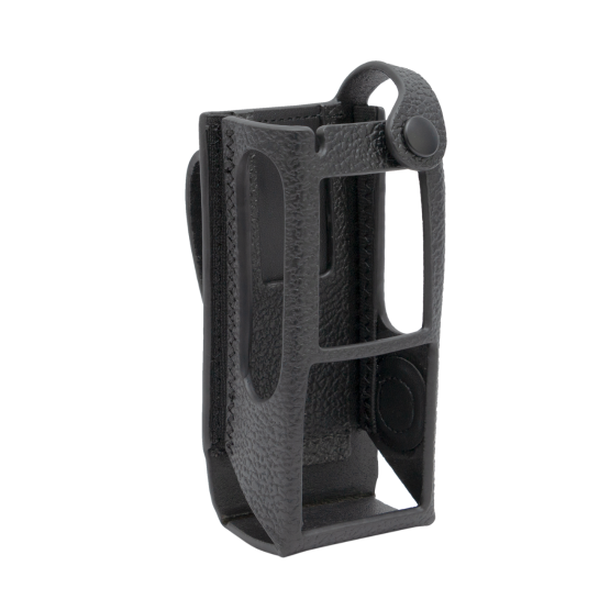 PMLN8299A PMLN8299 - Motorola Hard Leather Carry Case, 3" Swivel Belt Loop, Display
