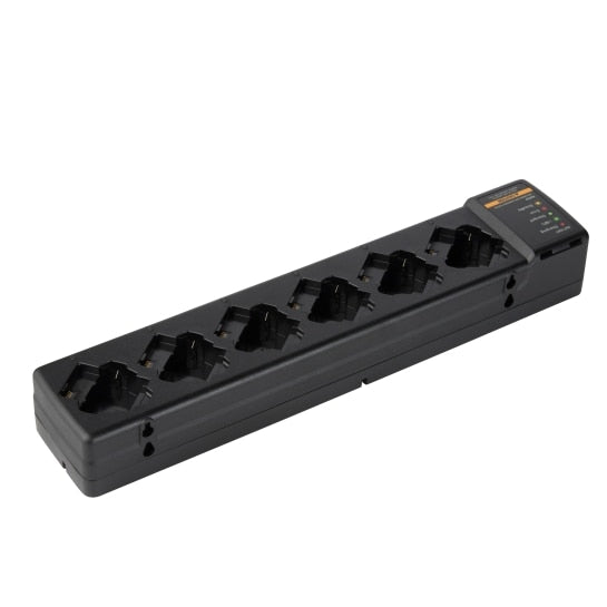 PMLN8569A PMLN8569 PMLN7101A PMLN7101 - Motorola Six-Pocket Multi-Unit Charger, US Plug