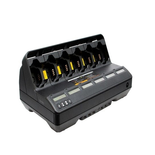 PMPN4591B PMPN4591 - Motorola IMPRES 2 Multi-Unit Fast Charger with 6 Displays and 6 Integrated USB Charging Ports, US/NA 100-240V