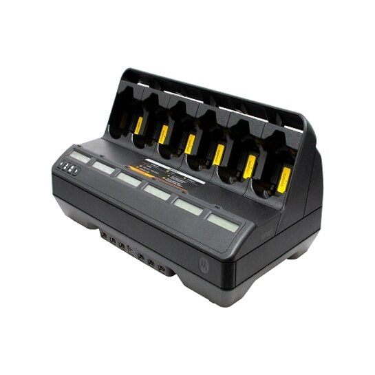 PMPN4591B PMPN4591 - Motorola IMPRES 2 Multi-Unit Fast Charger with 6 Displays and 6 Integrated USB Charging Ports, US/NA 100-240V