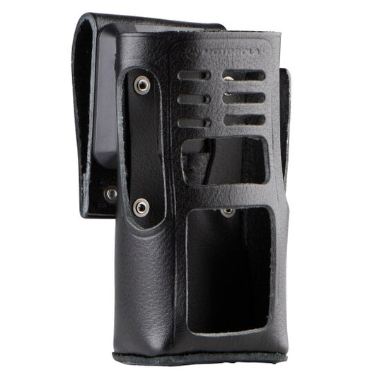 HLN9694A HLN9694 - Standard Leather DTMF Case with Swivel for use with NiCd and NiMH batteries.
