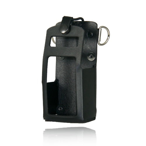 5701RC-1 - Boston Leather Radio Holder For Motorola APX 4000 Kenwood TK-2180 TK-3180