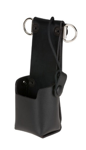 AY000222A01 - Motorola Boston Leather Carry Case with D Rings