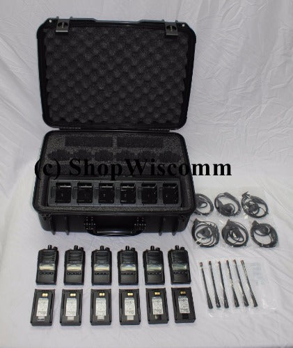 Vertex Standard VX-264 Radio Six Unit Travel Package
