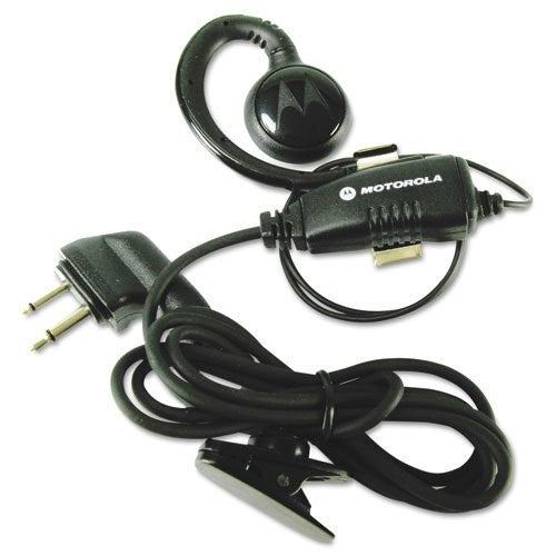 RLN6423F RLN6423 - Motorola Swivel Earpiece with inline PTT. Two pin connector.