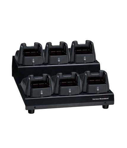 VAC-6300B Vertex Standard 6-Unit Multi Rapid Charger - XUAAF19X10201