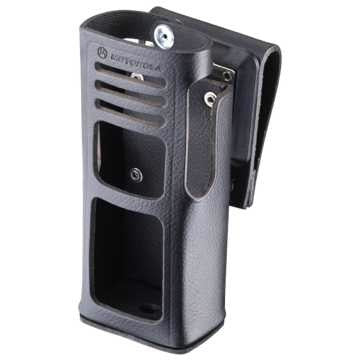 HLN9699A HLN9699 - Motorola Leather Holster, Swivel Belt Loop - Slim LiIon Battery