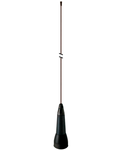 EMFLX-M10001 - Poly Spring VHF/UHF BB Quarter-Wave Roof Mount 108-520 MHz Antenna