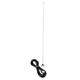 HAD4016A HAD4016 - Motorola OEM VHF 136-162 Mhz 1/4 Wave WIDEBAND Antenna and 17' Cable w/Mini-UHF