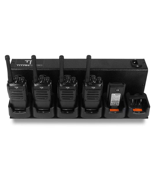 TR3006MUC Titan Radios 6 Unit Bank Charger for Titan TR300 Radios