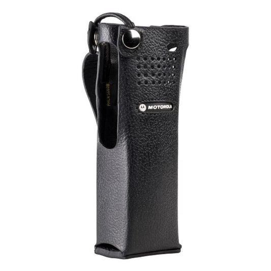 PMLN5660B PMLN5660 - Motorola Leather Carry Case with 3in fixed belt loop