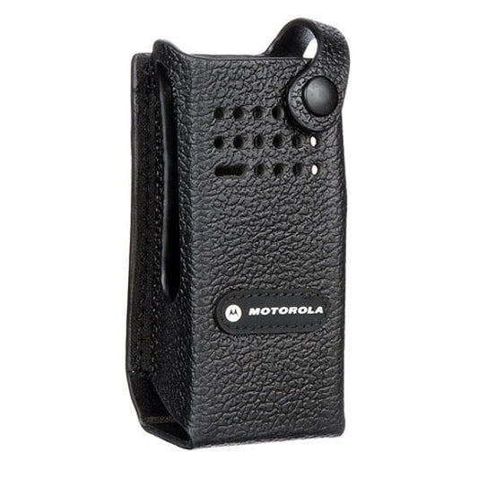PMLN5839A PMLN5839 - Motorola Hard Leather Carry Case 3in Fixed PLAIN