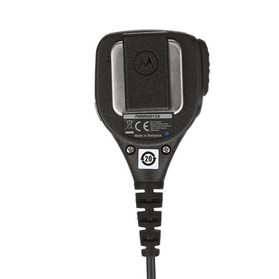 PMMN4013A PMMN4013 - Motorola Remote Speaker Microphone with Coil Cord and Clip