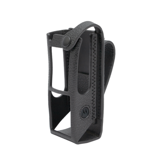 PMLN8301A PMLN8301 - Motorola Hard Leather Carry Case, 3" Fixed Belt Loop, Display