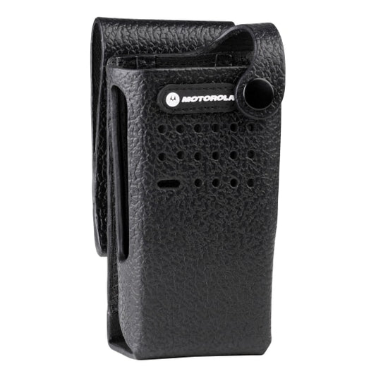 PMLN5866A PMLN5866 - Motorola Hard Leather Case w 3" Swivel Loop, No Display