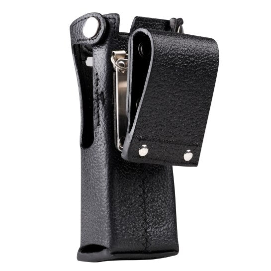 PMLN5324C PMLN5324 - Motorola Leather Carry Case with 2.75in swivel belt loop for short batteries