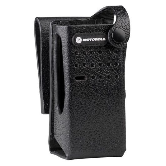 PMLN5868A PMLN5868 - Motorola Hard Leather Case w 2.5" Fix Loop, No Display