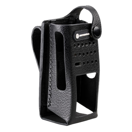 PMLN5863A PMLN5863 - Motorola Hard Leather Case w 3" Fix Loop, Ltd Keypad